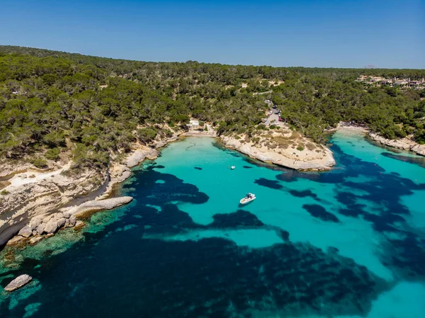 Spiaggia Mago Cala Portals Vells Calvia Maiorca Isole Baleari Spagna — Foto Stock