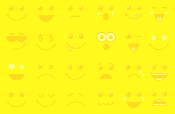 Smile Werelddag Met Belettering Lachende Emoticon Gelukkig Gele Smiley Een — Stockvector