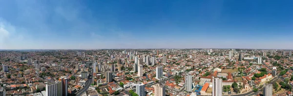 Убераба Штат Минас Жерайс Бразилия Сентября 2020 Вид Воздуха Город — стоковое фото