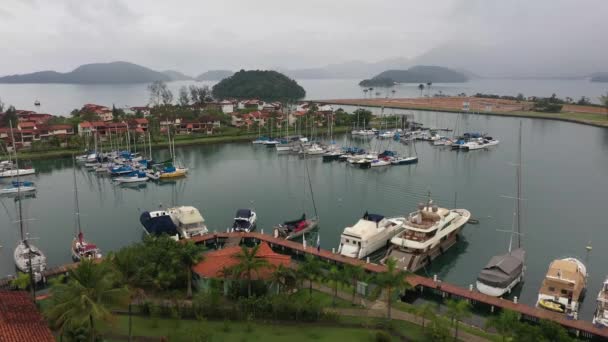 Angra Dos Reis Rio Janeiro Brasil Setembro 2020 Condomínio Porto — Vídeo de Stock