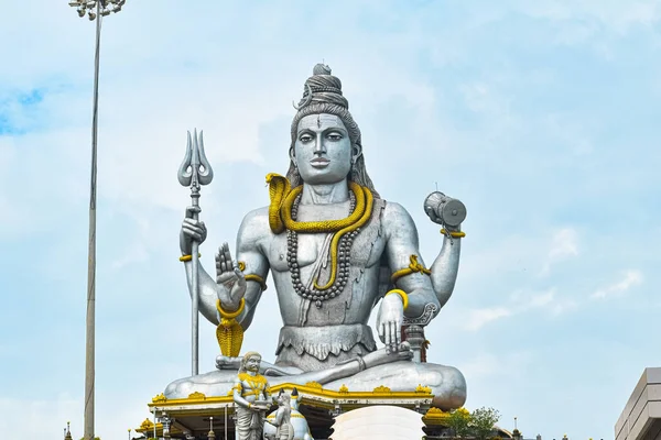 Statua Del Signore Shiva Murudeshwara — Foto Stock