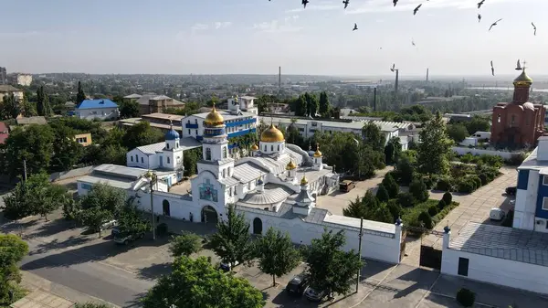 Iglesia Blanca Ucrania — Foto de Stock