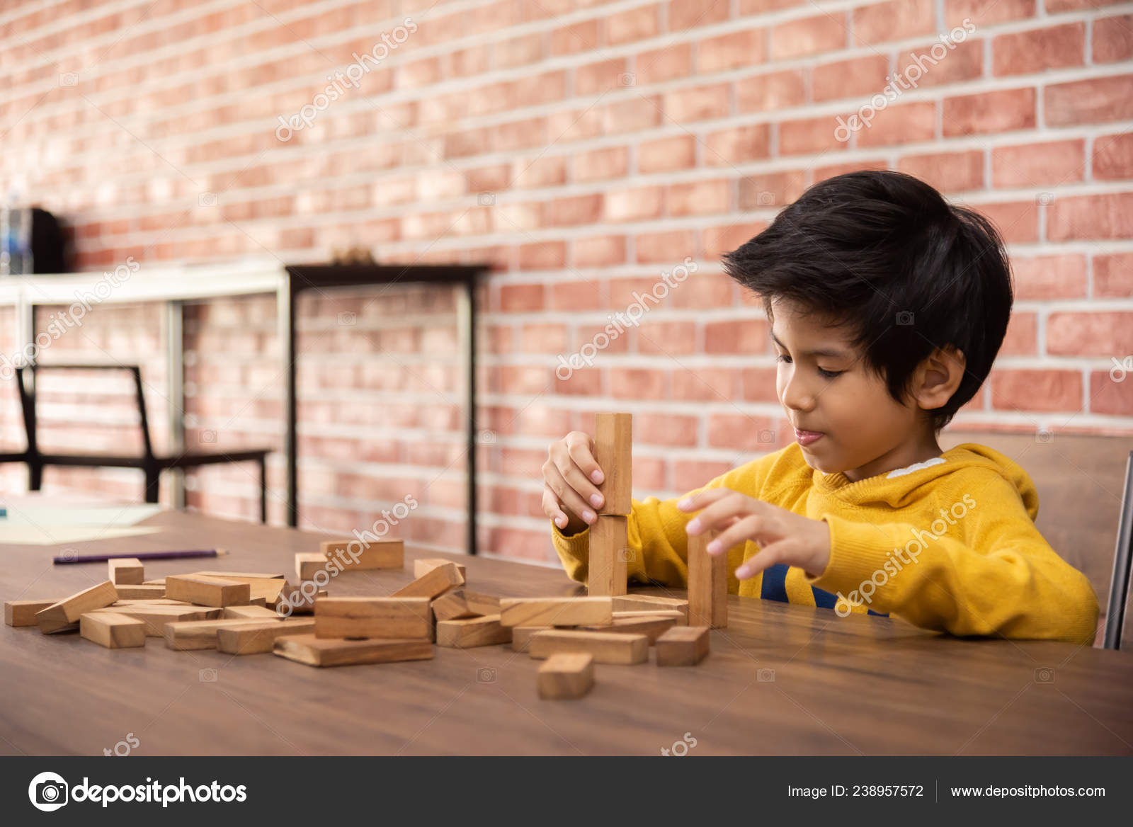 classroom wooden blocks