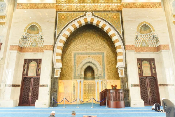 Sendayan Malaysia Circa Oktober 2019 Inredning Nya Masjid Sri Sendayan — Stockfoto