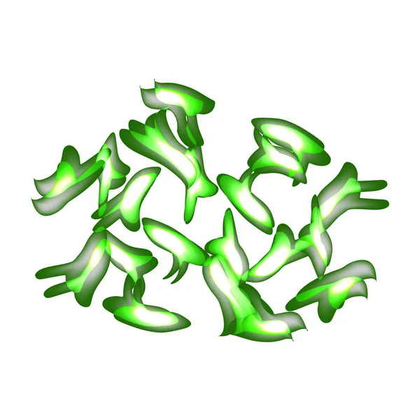 Bifidobakterien Bifidobacterium Bifidum Probiotikum Lactobacillus Bifidobakterium Probiotische Präbiotische Infografiken Vektorillustration — Stockvektor