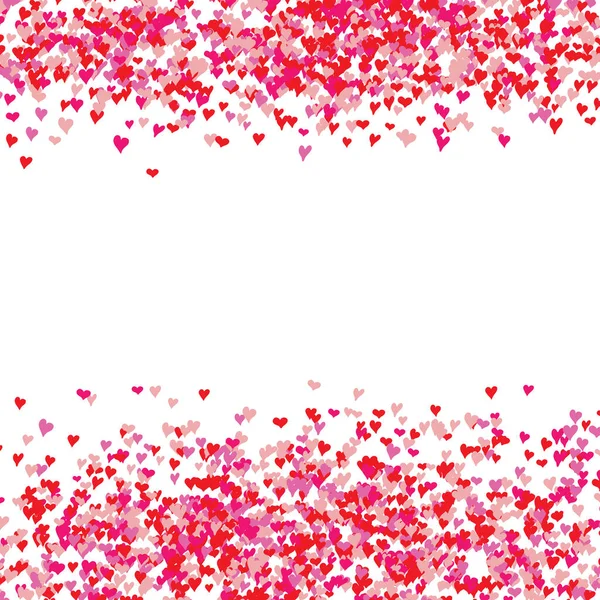 Heart Symbol Hand Drawn Sketch Doodle Background Saint Valentine Day — Stock Vector