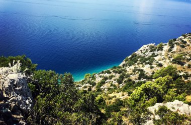 Doğaya bakış, deniz mavisi, hayranlık!