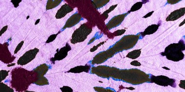 Suluboya sanat eserleri. Soyut kravat boyası baskısı. Yeşil