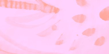 Dekoratif İllüstrasyon. Soyut Botanik Süsü. Pembe ve Rose Mor Basit Dekor. Cerise Dekoratif İllüstrasyon. Folk Illustration dergisi. Çizim Elemanlı Magenta En Küçük Yazdırma.