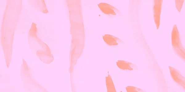Pintura criativa. Convite Gráfico Abstracto. Rose and Pink Coral Impressão simples. Pintura criativa roxa. Esboço Ornamento. Doodle orgânico de fúcsia com listra de esboço. — Fotografia de Stock