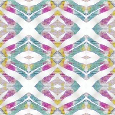 Arap deseni. Soyut Kaleydoskop Yazdırma. Pastel mavisi ve gül pürüzsüz doku. Tekrar ediyorum, Tie Boya İlişkisi. Etnik Meksika Tasarımı. Ikat Arap Geometrik Deseni.