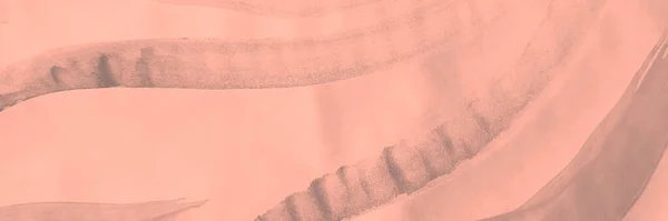 Tecido Étnico. Ilustração de flores. Fuchsia Botanical Doodle com Elemento Ondulado. Mauve e Rose Pink Floral Poster. Tecido Étnico Magenta. Modelo tradicional abstrato. — Fotografia de Stock