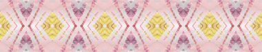 Geometrik boyama. Soyut Shibori Yazıcı. Kusursuz kravat boyası süsü. Etnik Türk Motifi. Pastel Brown, Pembe Mavili, Kusursuz Doku. Ikat Geometrik El Boyama.