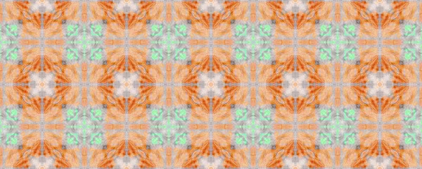 Batik Multicolor 디자인. 오렌지, 그린, 핑크 섬유 프린트. 전통적 인 배경 사진. 다채 로운 자연 민족의 예를 들 수있다. Shibori 또는 Batik Multicolor 직물 디자인. — 스톡 사진