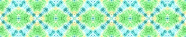 Ornement Shibori. Imprimé textile bleu et jaune. La toile de fond tribale. Multicolor Natural Ethnic Illustration. Ornement sans couture Shibori multicolore. — Photo