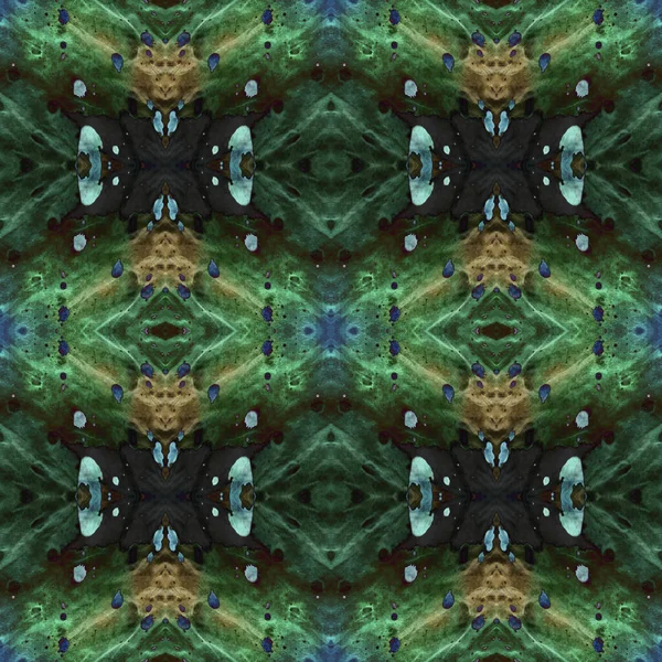 Shibori dísz. Törzsi háttér. Szivárvány Természetes Etnikai Illusztráció. Neon textil nyomat. Multicolor Shibori zökkenőmentes dísz. — Stock Fotó