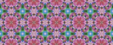 Gökkuşağı Yaz Kalıbı. Mavi ve Beyaz Doku. 