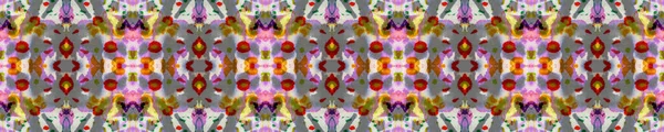Aztekmattor. Abstrakt Batik Design. Upprepa Tie Dye-rapporten. Ikat Indonesiskt motiv. Röd, grön, blå och brun sömlös textur. Tribal aztekisk matta mönster. — Stockfoto
