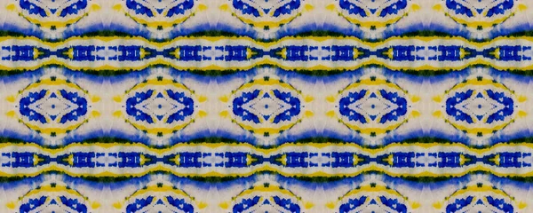 Patrón Árabe. Textura azul. Tie Dye Illustration. Ikat Asian Motif. Diseño abstracto de Ikat. Patrón geométrico árabe étnico. —  Fotos de Stock