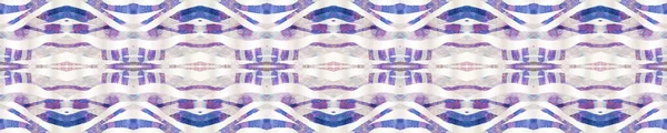 Tribal Boho Pattern. Seamless Tie Dye Illustration. Ethnic Asian Design. Abstract Batik Motif. Pastel Blue, Gray, Brown Seamless Texture. Ikat Tribal Boho Pattern. — Stock Photo, Image