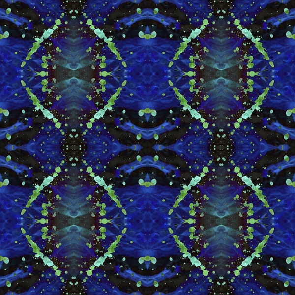 Rainbow Summer Pattern Племінна реформа. Neon Textile Print Rainbow Natural Ethnic Illustration Rainbow Summer and Navy Pattern. — стокове фото