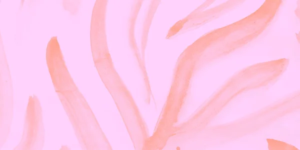 Ilustração da moda. Fundo da moda. Ornato Orgânico Magenta com Listra Floral. Rosa e Coral Mauve Sea Pattern. Fuchsia Ilustração da moda. Papel de parede abstrato desenhado à mão. — Fotografia de Stock