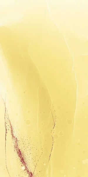Nahaufnahme-Muster. Acryl-Element. Lebendiger Wirbel. Leichtes Goldmuster in Nahaufnahme. Meeresbeschaffenheit. Einladung zu Alkohol-Tinte. Dekorative Komposition. Leichtes Goldbild. — Stockfoto