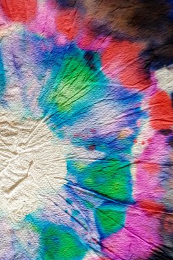 Soyut Tasarım Boyama. Renkli Gökkuşağı