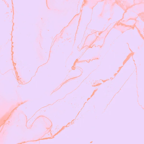 Banner contemporâneo. Efeito vibrante. Contexto Gráfico. Soft, Pink Contemporary Banner. Estilo aquarela. Modelo de tinta para álcool. Papel de parede macio, rosa Vintage. — Fotografia de Stock
