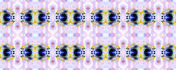 Geometric Rug Pattern. Pastel Blue and Violet Seamless Texture. Repeat Tie Dye Illustration. Ikat African Motif. Abstract Batik Motif. Ethnic Geometric Rugs Pattern.