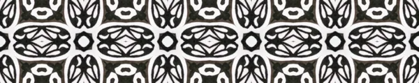 Tessile etnico. Ripetere il rapporto tintura cravatta. Motivo africano Ikat. Texture monocromatica in bianco e nero. Motivo astratto del caleidoscopio. Artigianato etnico Tessile Stampa. — Foto Stock