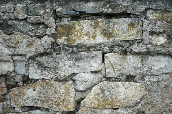 Стародавня Стіна Каменів Яка Виглядає Цегла — стокове фото