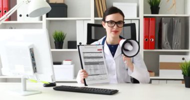 hoparlör Office konuşan doktor