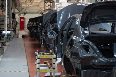 Ayrıntılar için araba vücut ekleyin. Robot araba Meclisi olmasını sağlamaktadır. Modern araç montaj fabrikası'nda