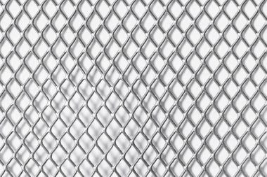 beyaz duvar metal arka plan yakın çekim üzerinde kareden oluşan bir kılavuz