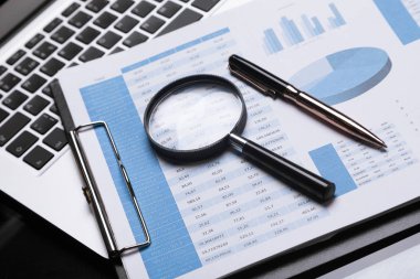 Büyüteç'i ve ileti örneği ile Ofis İşyeri