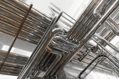 Alüminyum boru ve ekipman taze peynir kavramı üretiminde