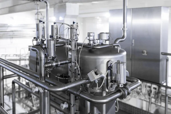 Modern sanayi ekipman fabrika üretim arka plan