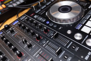 club disko yakın çekim ekipman