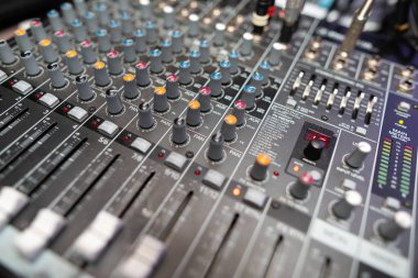 club disko yakın çekim ekipman