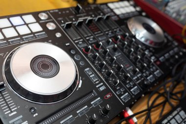 club disko yakın çekim ekipman