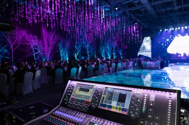 club disko yakın çekim ekipman