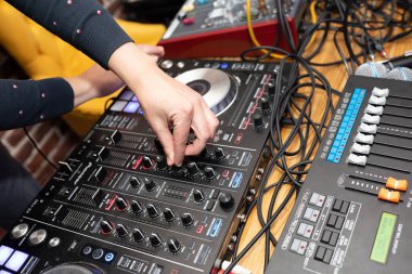 club disko yakın çekim ekipman