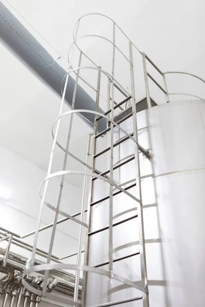 Metal stairs going up — Stock Image Metal stairs going up Stock Photo