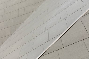 Stylish modern roof surface, tile texture on architecture object