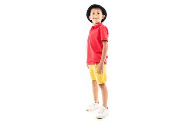 Full Length Portrait Boy — Stock Photo, Image