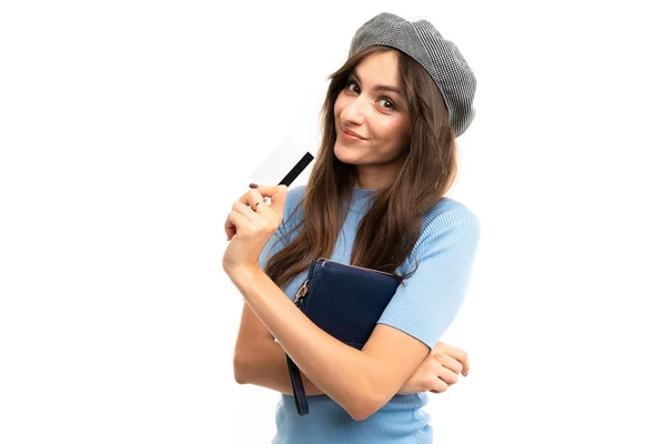 Girl Making Online Shopping — Stock Photo, Image