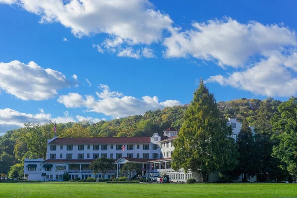 Shawnee Delaware Shawnee Inn 1911 Található Delaware Folyó Pocono Hegységben — Stock Fotó