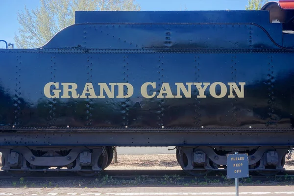Williams Arizona Ένα Αυτοκίνητο Αντίκα Του Σιδηροδρόμου Grand Canyon Που — Φωτογραφία Αρχείου