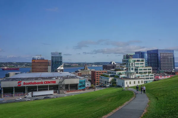 Halifax Nueva Escocia Canadá Vista Halifax Desde Citadel Hill Scotiabank — Foto de Stock